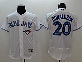 Toronto Blue Jays #20 Josh Donaldson White 2016 Flexbase Authentic Collection Stitched Jersey,baseball caps,new era cap wholesale,wholesale hats